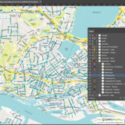 Vektor-Stadtplan Hamburg Zentrum (JPG, PDF, AI) - Illustrator Ebenen