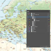 Vektor-Weltkarte Physisch (JPG, PDF, AI) - Illustrator Ebenen